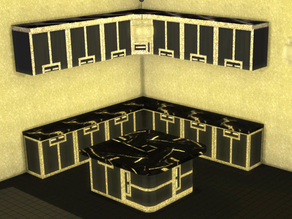 Sims 4 — The Elite Kitchen Set-REQUIRES SPA DAY by BlackCat27 — The Elite Kitchen Set is for your more refined sims.