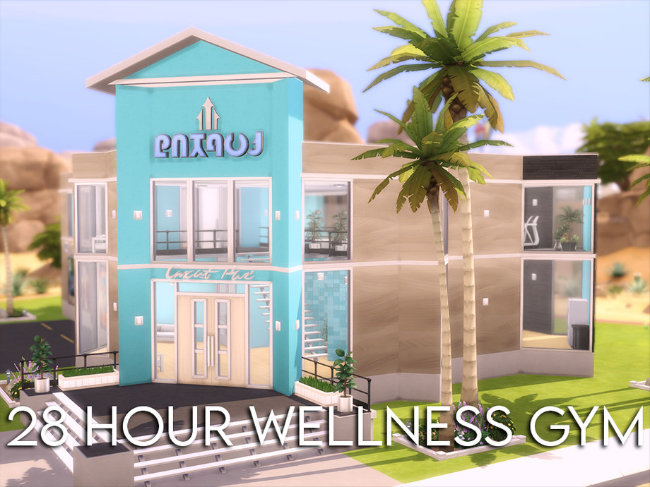 praktisk Bygge videre på baseball The Sims Resource - 28 Hour Wellness Gym