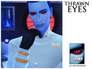 Sims 4 — Thrawn Eyes [Star Wars Rebels Style] by Gwyndolin — I recently finished reading the new Thrawn trilogy and I
