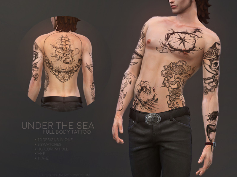 The Sims 4 Tattoos The Best 50 Tattoo Mods  CC October 2022  SNOOTYSIMS
