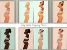 Sims 3 — Pregnancy Gender Photos by JulieK1 — 4 variations in skintone - All in both pink and blue.