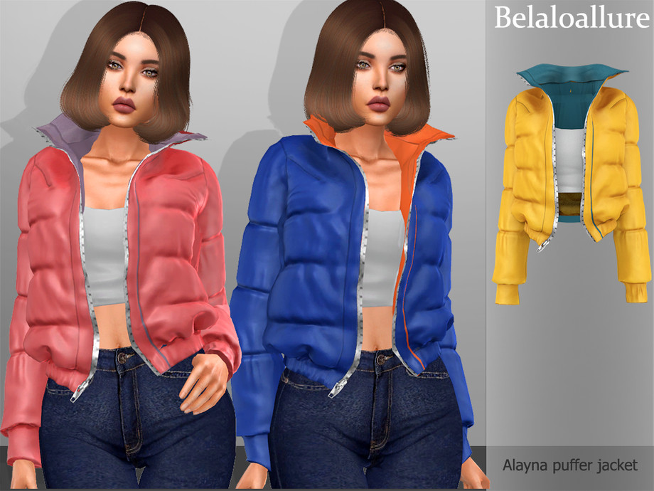 The Sims Resource - Belaloallure_Alayana jacket
