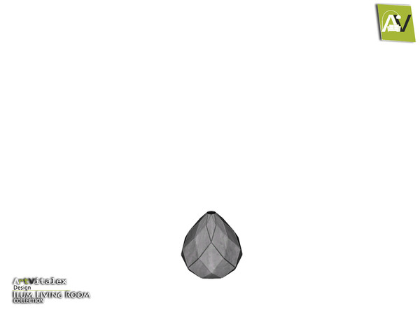 Sims 3 — Ilum Diamond Carved Vase by ArtVitalex — - Ilum Diamond Carved Vase - ArtVitalex@TSR, Feb 2020
