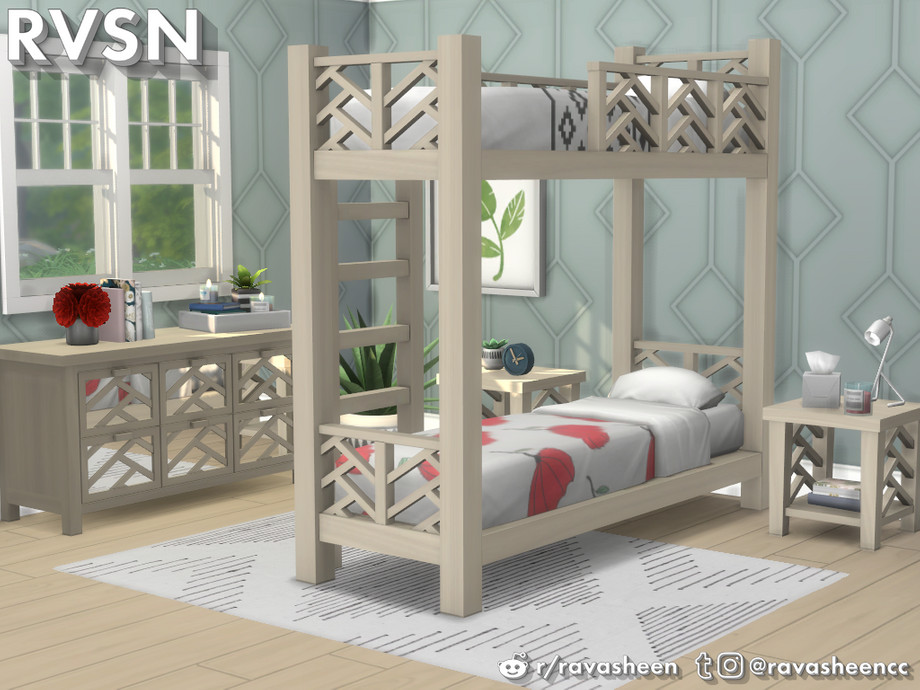 The Sims Resource That S What She Bed, 4 Bed Bunk Bed