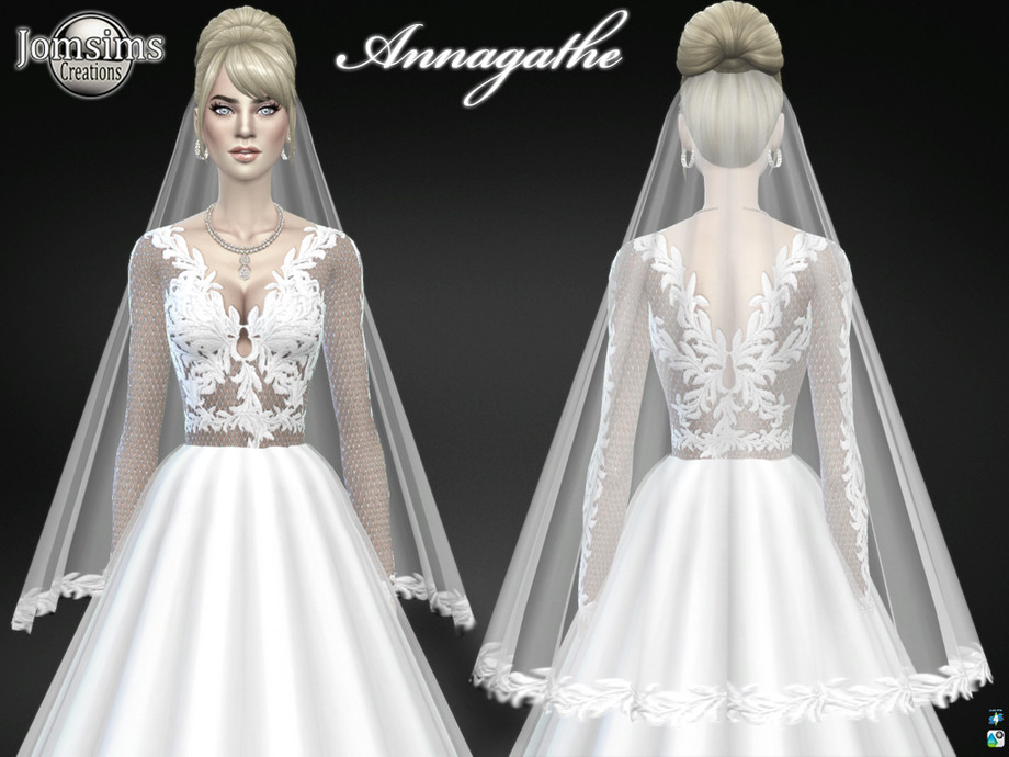 Sims 4 - Annagathe wedding by jomsims - Annagathe wedding for her wedding d...