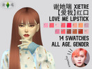 Sims 4 — Love Me Lipstick by xietresims — a pretty gradient lipstick based on nu'est ren his lipstick in 'love me' it