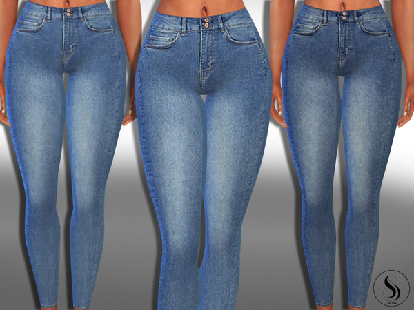 Praktisch Vestiging Ouderling The Sims Resource - Female Push Up Ankle Jeans