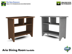 Sims 3 — kardofe_Aria Dining Room_Auxiliary table by kardofe — Small auxiliary shelf, to put things from the dining room