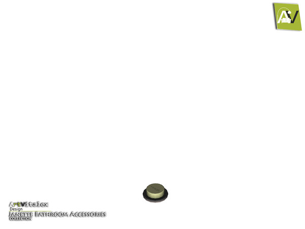 Sims 4 — Janette Soap Dish by ArtVitalex — - Janette Soap Dish - ArtVitalex@TSR, Feb 2020