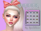 Sims 4 — [Spookshow] Dolly Eye Mask by Spookshow — I wanted to make something cute because I'm obsessed with BJD's and