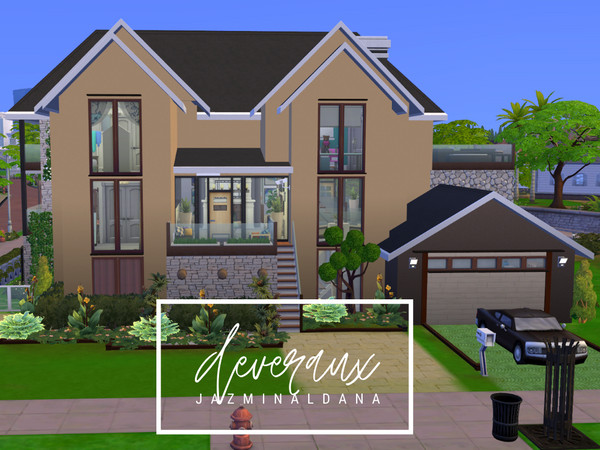 Sims 4 — Deveraux Residences [NO CC!] by jazminaldana — A modern and contemporary home fit for 5 or more people who have