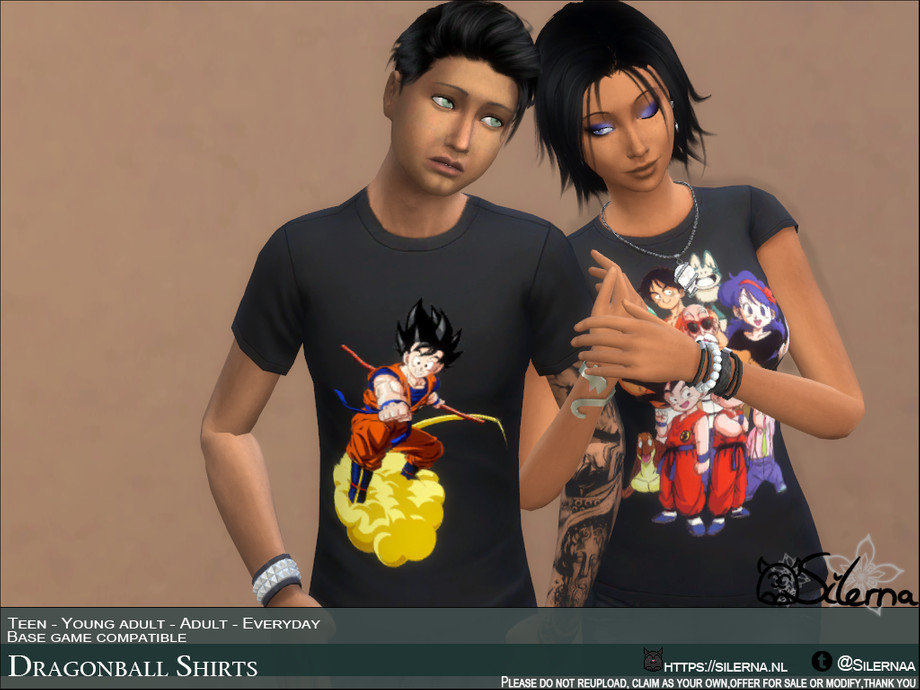 Silerna S Dragon Ball Z Shirts