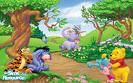 Sims 1 — Winnie the pooh Mural by Voakley — 