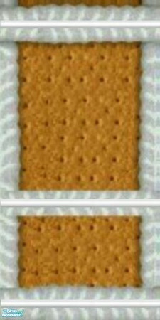 Sims 2 — Gingerbread Wallpaper - Panel 1 by stephanie_b. — by stephanie b. 2006