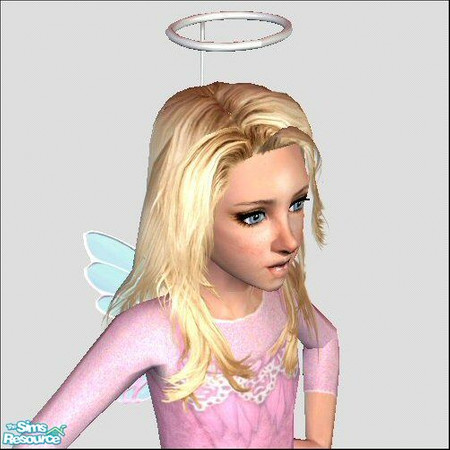 Sims 2 — Halo [White] by Lola — Perfect Dress Up Halo For Kids! Both Girls & Boys, Perfect For Your Fairy Princesses