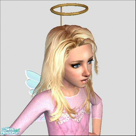 Sims 2 — Halo [Gold] by Lola — Perfect Dress Up Halo For Kids! Both Girls & Boys, Perfect For Your Fairy Princesses