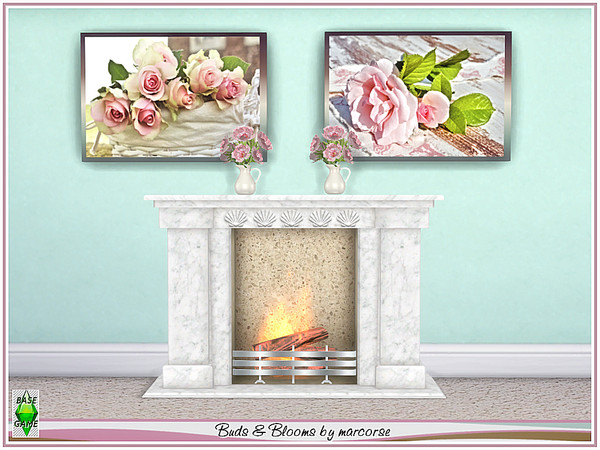 Sims 4 — Buds & Blooms - Paintings by marcorse by marcorse — The title says all that matters . . . sweet and softly