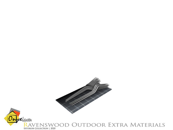 Sims 4 — Ravenswood Handkerchief And Forks by Onyxium — Onyxium@TSR Design Workshop Outdoor And Garden Collection |
