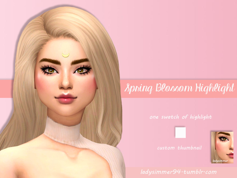 The Sims Resource Spring Blossom Highlight