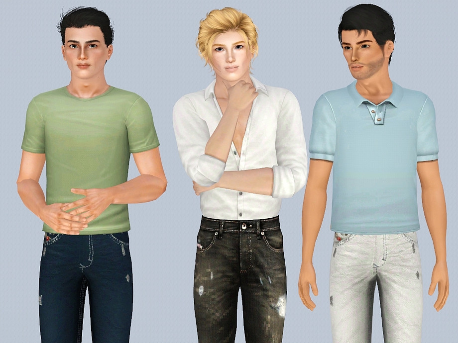 The Sims Resource - Just Standing - Males