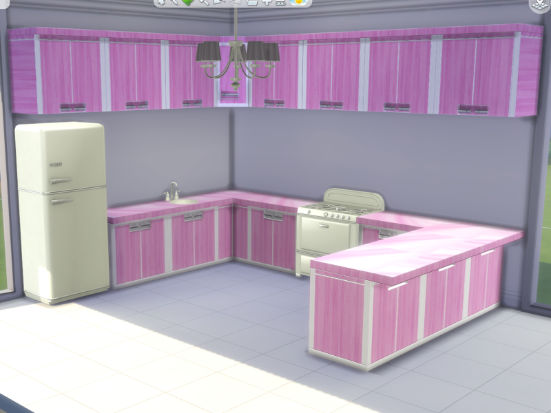 The Sims Resource Perfect Pastels Kitchen Set