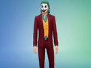Sims 4 — Joker (2019) - Suit - Get Together needed by Pandeajo — - Standalone recolour of the Get Together suit - Face