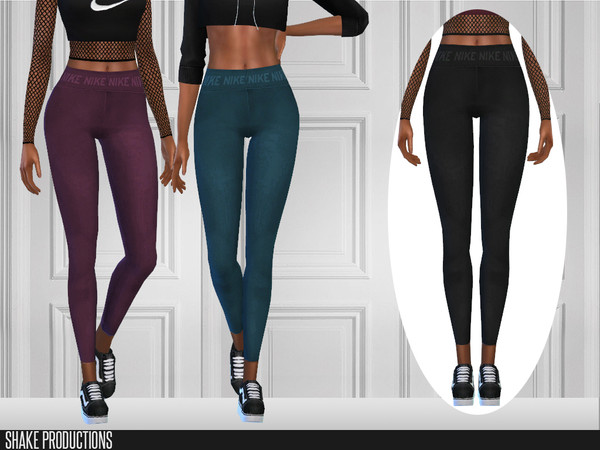 Sims 4 — ShakeProductions 383 - 2 by ShakeProductions — Bottoms/Skin Tight Leggings Handpainted 9 Colors