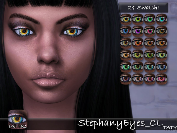Sims 4 — [Ts4]Taty_StephanyEyes_CL by tatygagg — - Female, Male - Human, Alien - Toddler to Elder - Hq Compatible