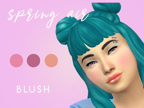 Sims 4 — Spring Air Blush by lunasysims — Bid a warm welcome to chirping baby birds, flower blossoms and sunny days with