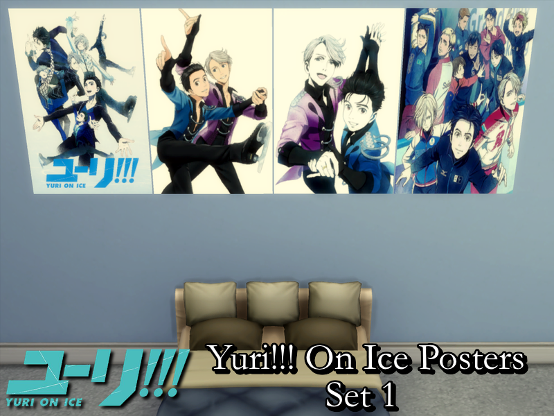 Phoenixtsukino S Yuri On Ice Posters Set