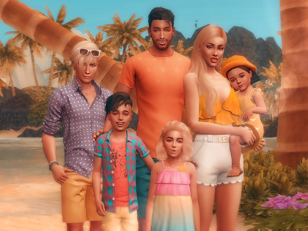 The Sims Resource - Family Portrait - Family Set 6