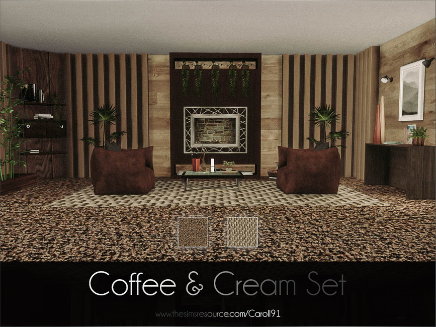 The Sims Resource Coffee and Cream Set