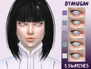 Sims 4 — Realistic Byakugan by vavavexed — DEFAULT REPLACEMENT SWATCHES(GENETICS) -This eyecolor is available for all