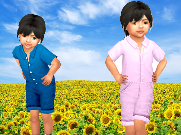 Sims 4 — Tiny Rompers by Jasmine1462 — Found these toddler rompers this morning while searching. Liked them, so tried to