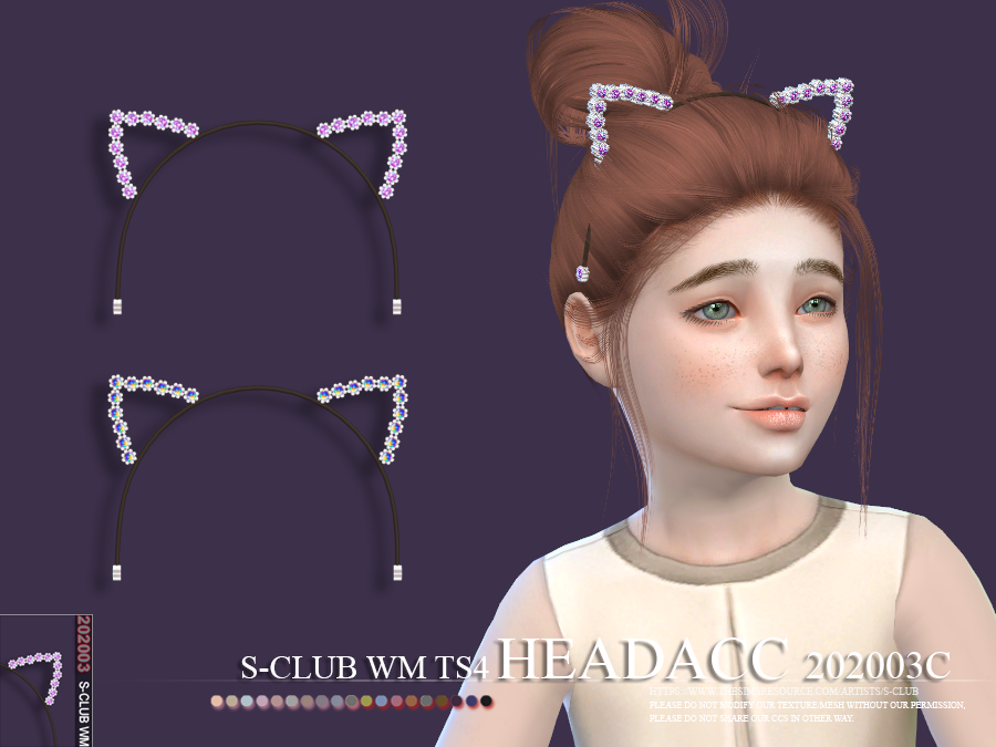 The Sims Resource S Club Ts4 WM Headacc 202003 C