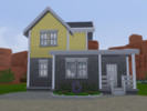 Sims 4 — Sims Starter Home - No CC  by MrsJulie — MAde a very basic start home for my single sim and her toddler. While