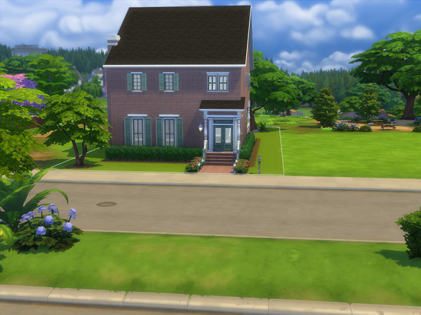 Sims 4 — Classic Bostonian by davidh — Do your Sims love the charm of homes from yesteryear? This may be just the place