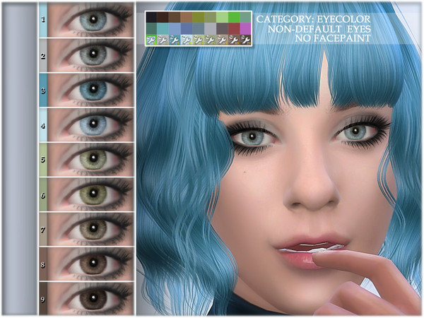 sims 4 eye colors not showing