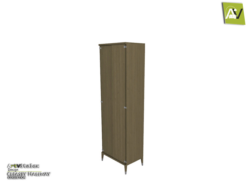 Artvitalex S Cleasby Long Shoe Cabinet With Double Doors Closed