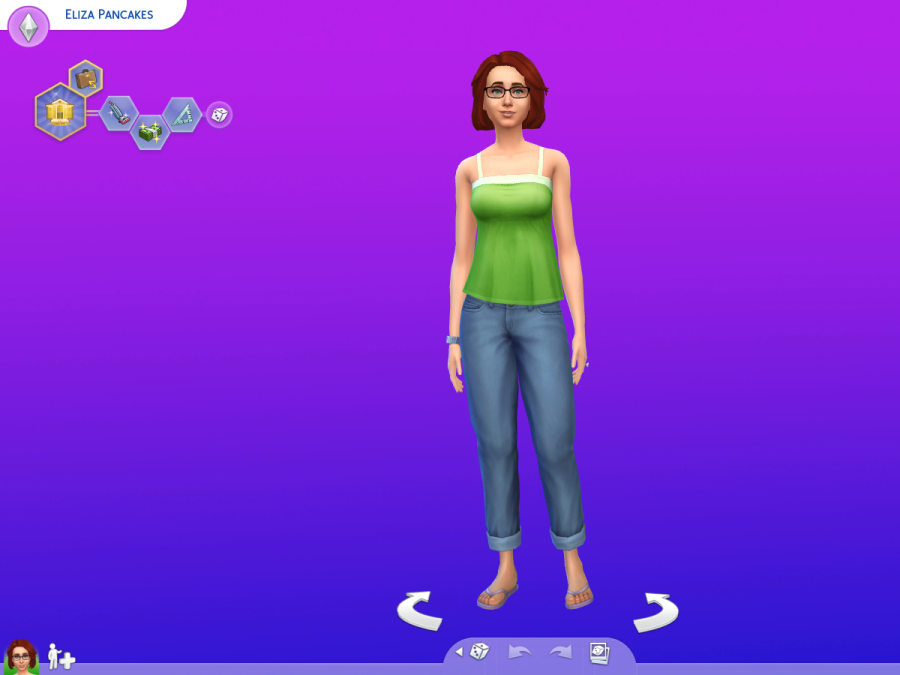 CAS background purple to blue gradient mang lại cho bạn những bức ảnh độc đáo và nổi bật trong Sims