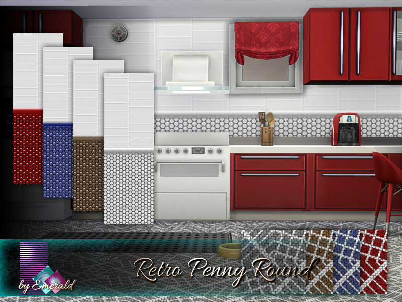 The Sims Resource - Retro Penny Round