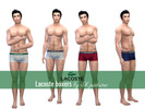 Sims 4 — Lacoste Boxers by Il_padrino — -4 colours -EA edited mesh I hope you'll enjoy it :D News colours will come. 