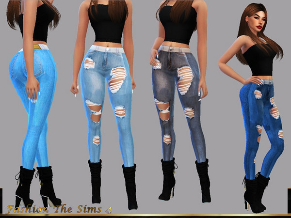 The Sims Resource - Jeans Carolina