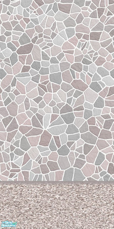 Sims 2 — Europa Wall Set - Individual Item by Babybunny — 