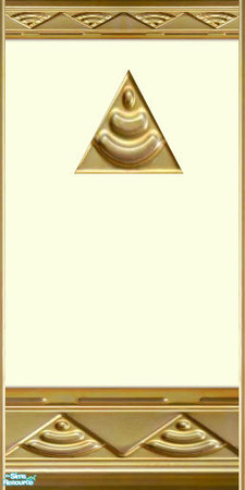 Sims 2 — Egypt Wall Set - Individual Item by Babybunny — 