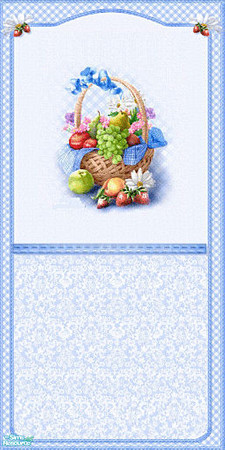 Sims 2 — Fruit basket 1 by devilishdawn —  