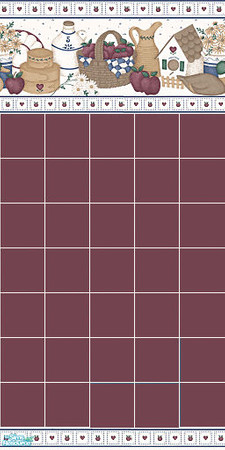 Sims 2 — Kitchen baskets 2 by devilishdawn —  Has a matching floor