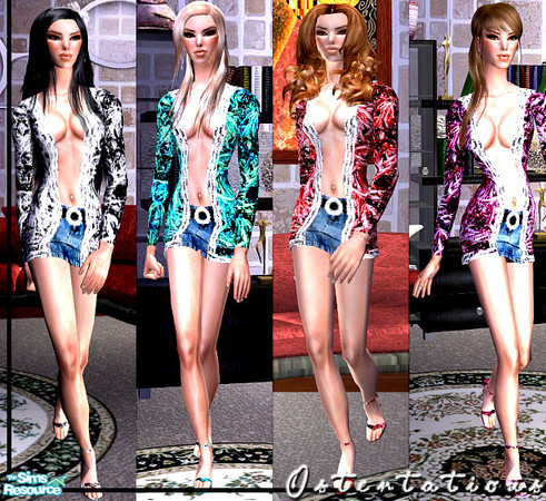 Sims 2 — Ostentatious - The Collection by mvenny13 — Brought to you by the minds of Mvenny Designs, this clothing