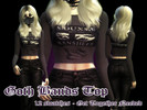 Sims 4 — Goth Shirts - Get Together by nicomcnuggets — A few goth band shirts for your spooky sims!