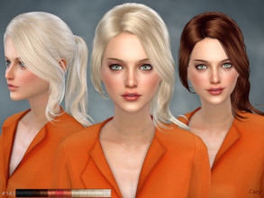 Sims 4 — Unofficial Hairstyle - Sims 4 Conversion by Cazy — Conversion of Sims 3 hairstyle from 2014 for Female Teen to